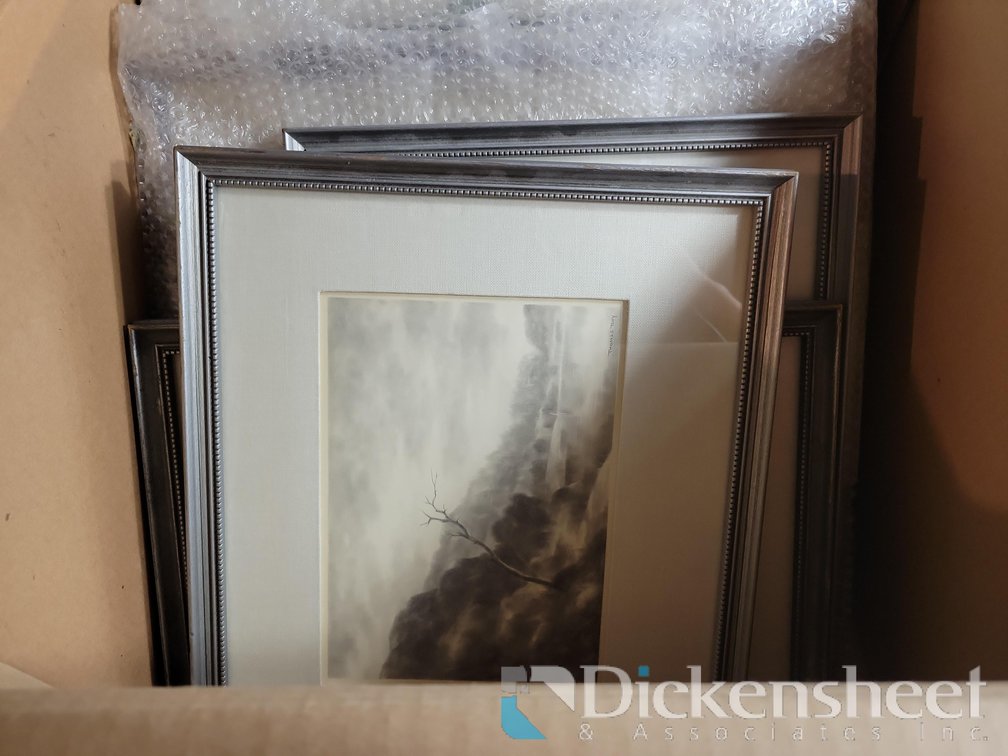 LOT OF FRAMED ARTWORK