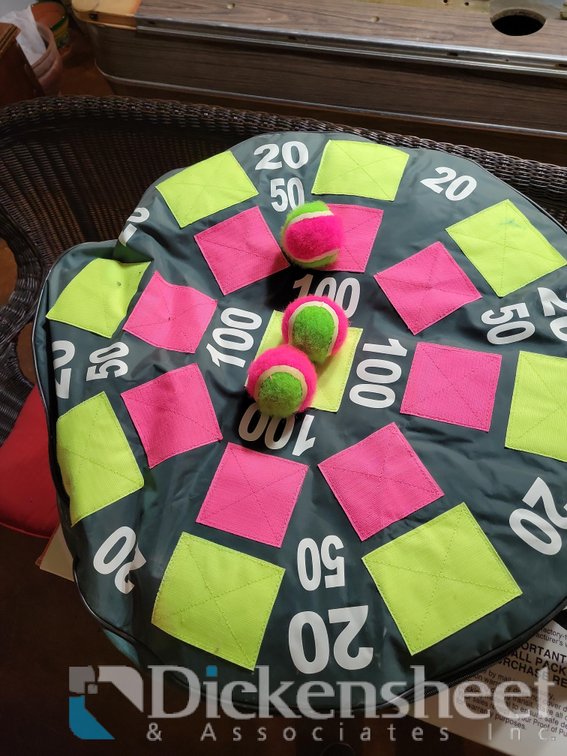 GAMES AND VOIT BOWLING BALL
