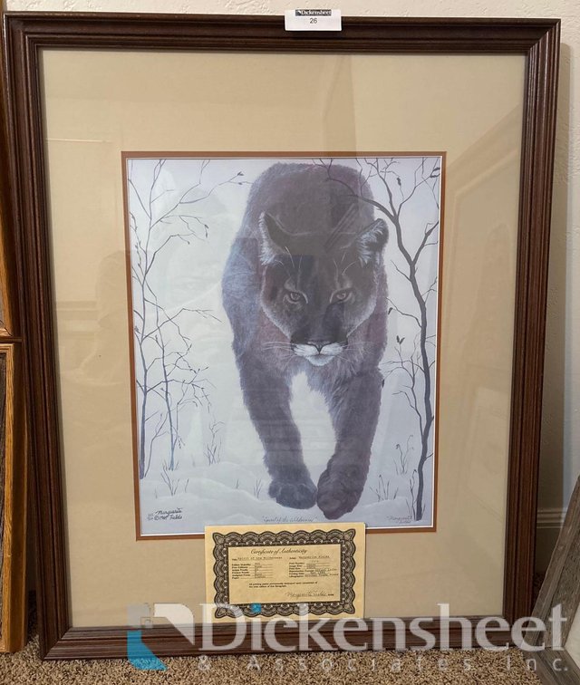 "SPIRIT OF THE WILDERNESS" FRAMED ARTWORK