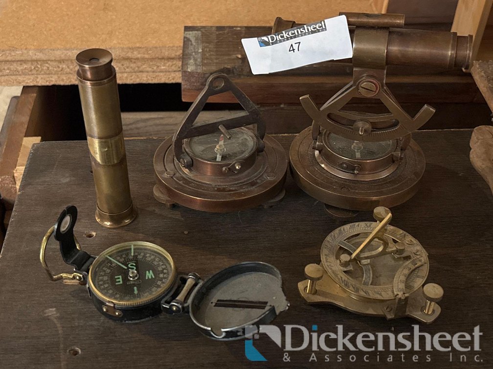 COMPASSES AND TELESCOPES LOT