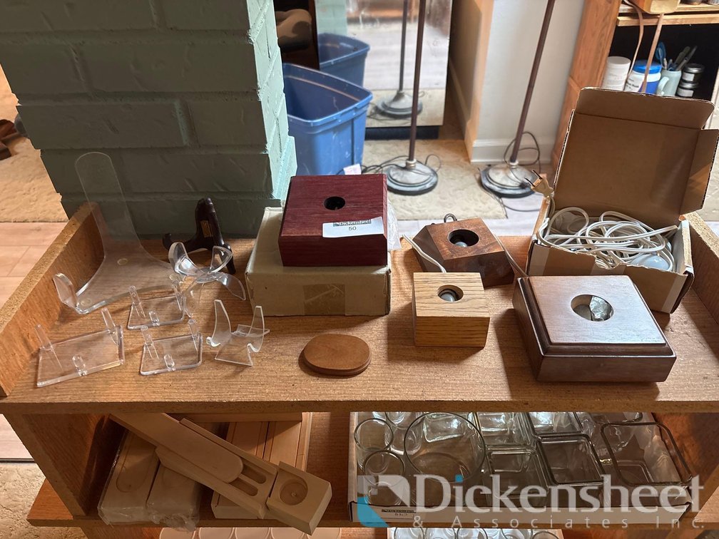 EGG LIGHT DISPLAYS AND PLASTIC DISPLAY STANDS
