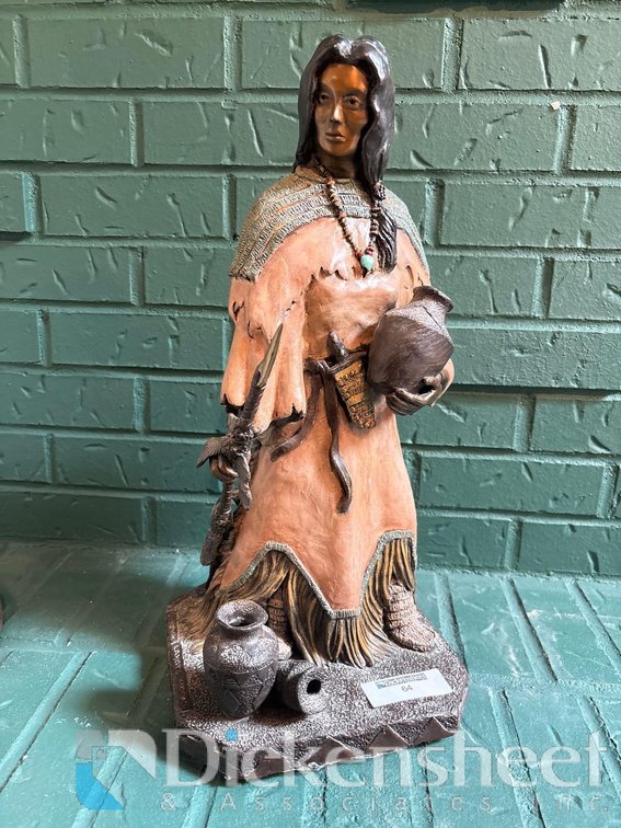METAL NATIVE SCUPLTURE