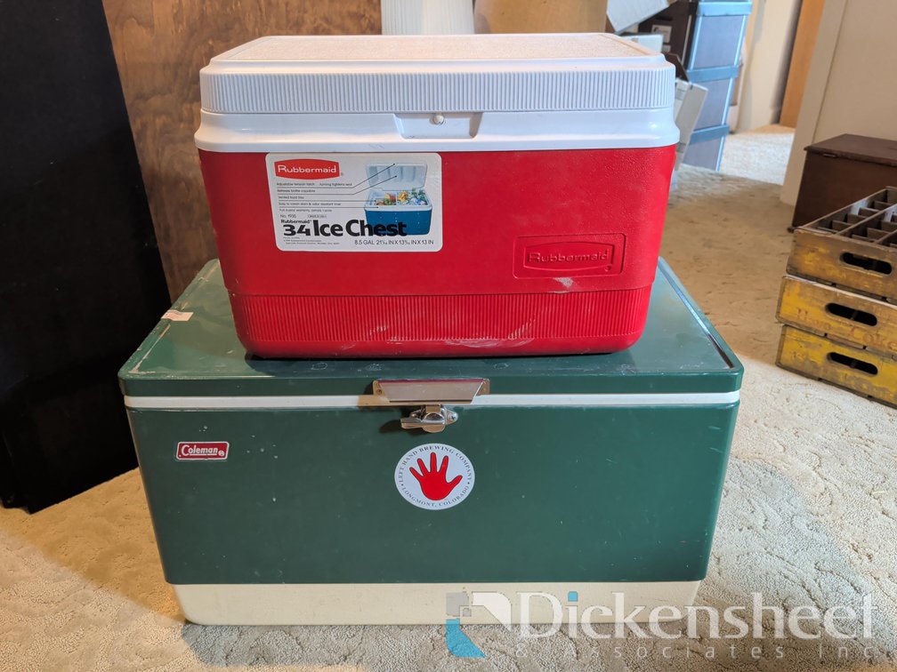 PAIR OF COOLERS