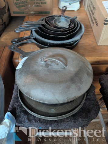 Image for FULL SET OF CAST IRON KITCHEN WARE