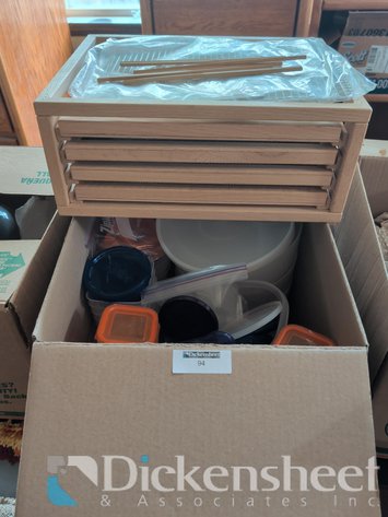 Image for PLASTIC WARE, STORAGE CONTAINERS AND BAKING ITEMS