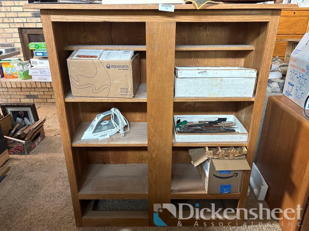 Image for OPEN SIDED WOODEN SHELF