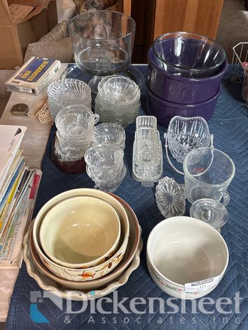 Image for CERAMIC DISHES AND CRYSTAL GLASSWARE