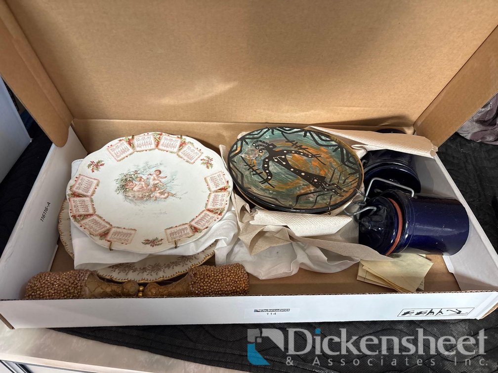 DECORATIVE WALL PLATES AND CONTAINERS