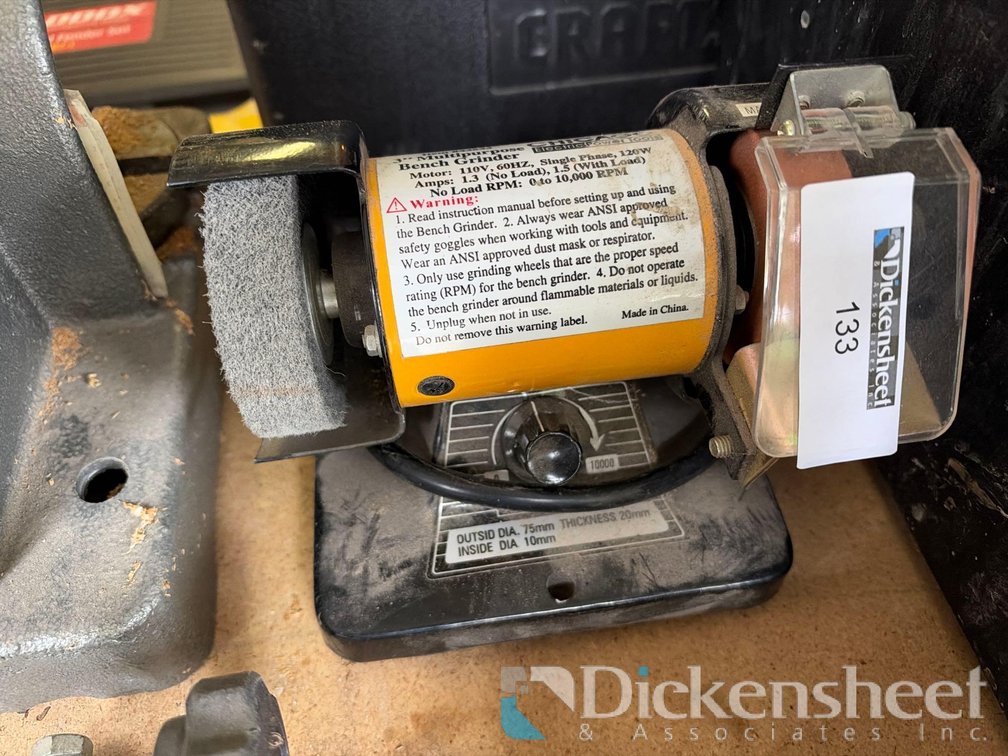CHICAGO TOOL MINI BENCH GRINDER