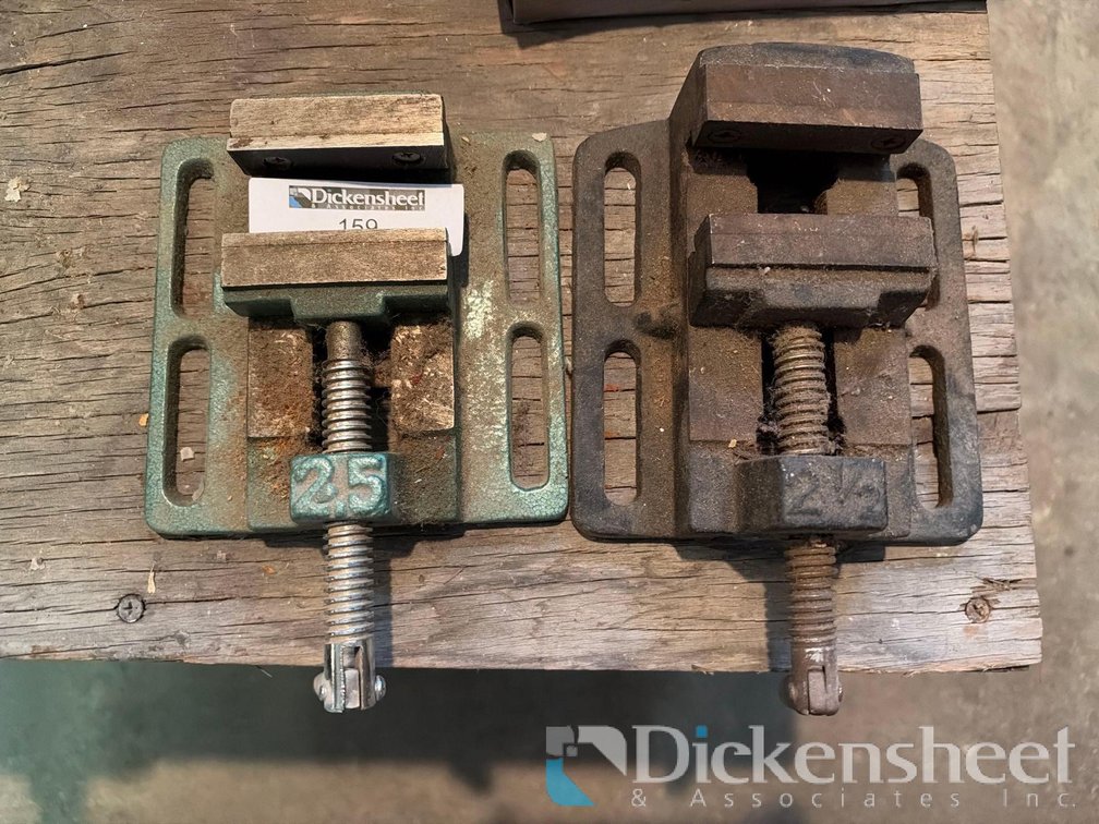 (2) 2 1/2 INCH MACHINE VICES