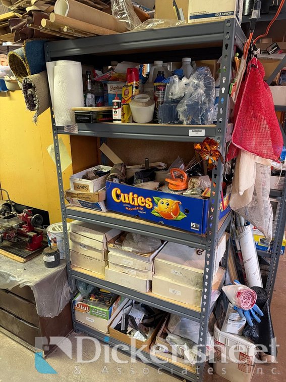 LOT OF SUPPLIES & ROCK SAMPLES