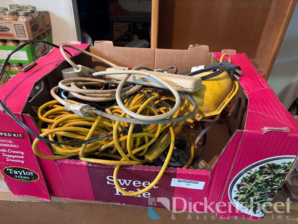 DROP LIGHT & EXTENSION CORDS