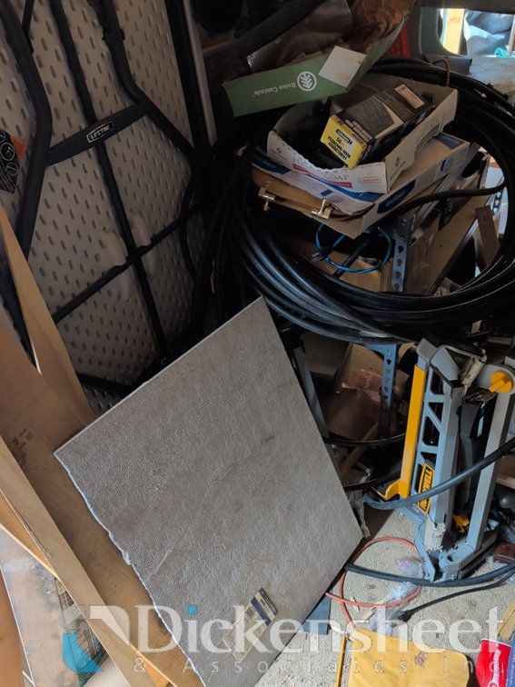 REMAINING CONTENTS OF SHED