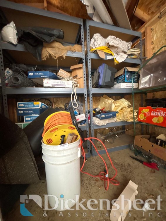 REMAINING CONTENTS OF SHED