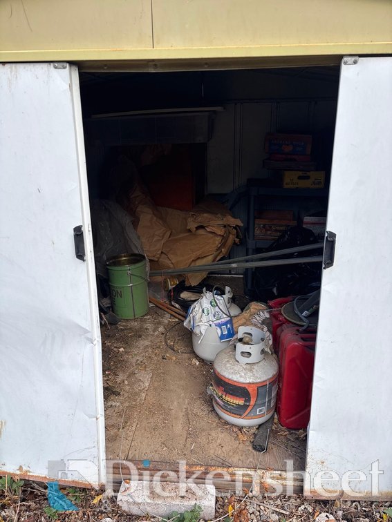 CONTENTS OF SHED