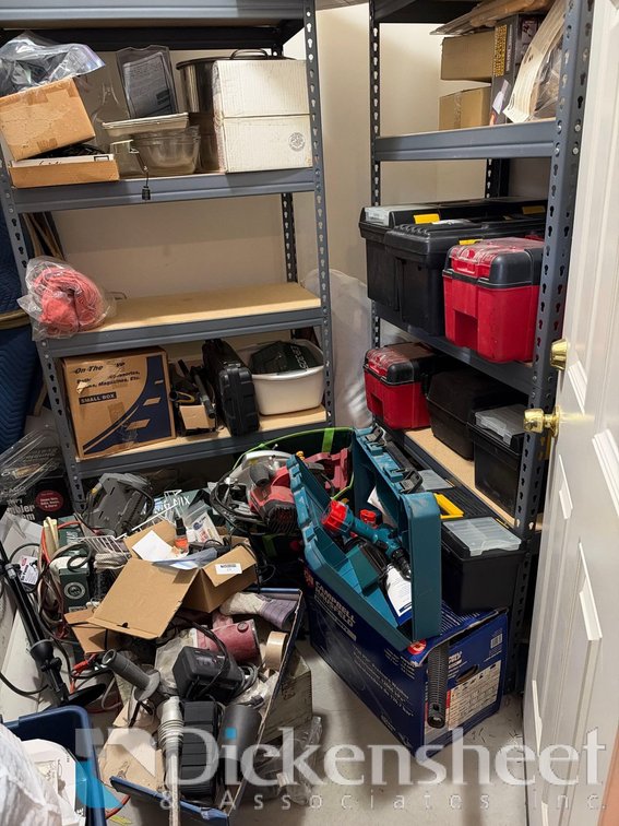 CONTENTS OF STORAGE ROOM