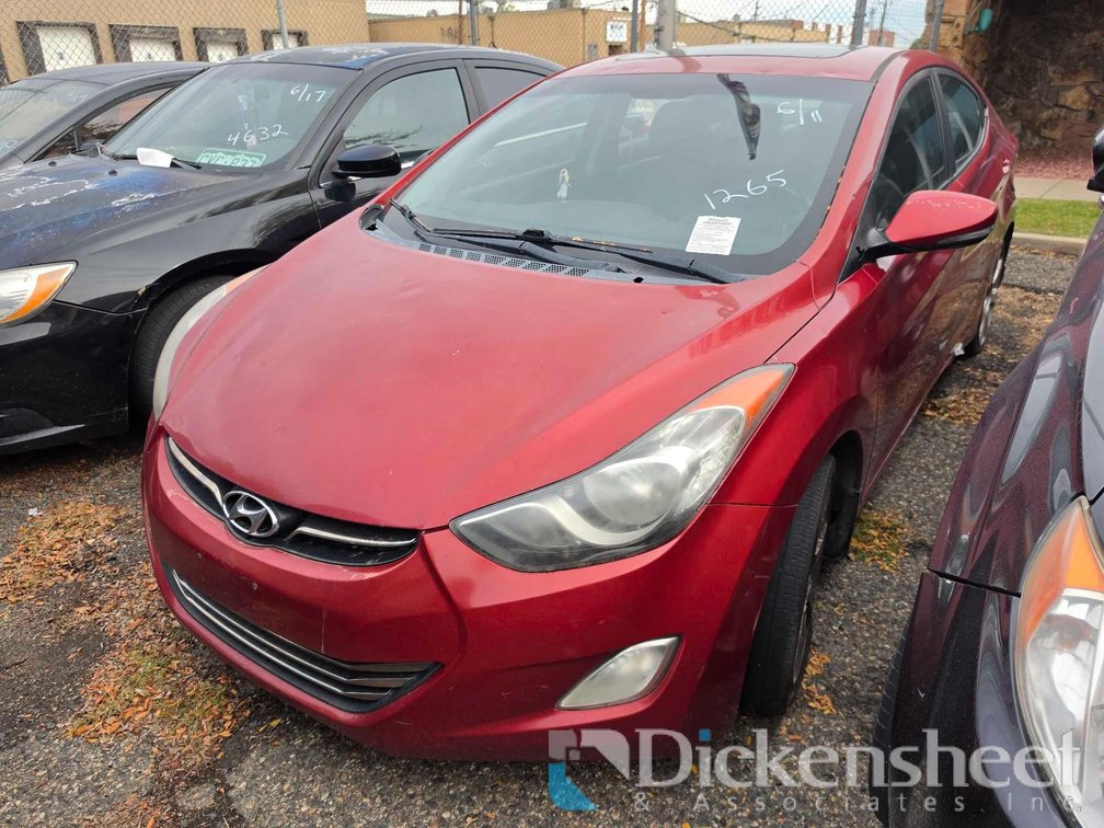 2012 Hyundai Elantra, KMHDH4AE2CU361265