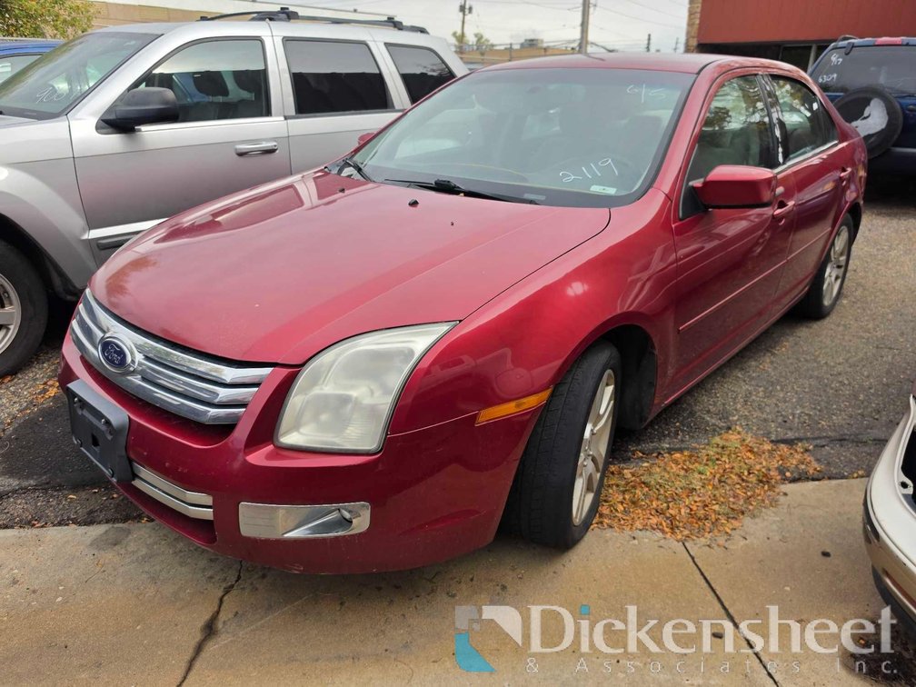 2008 Ford Fusion SEL, 3FAHP08168R112119