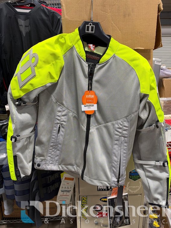 MESH FLUORESCENT RIDING JACKET SM