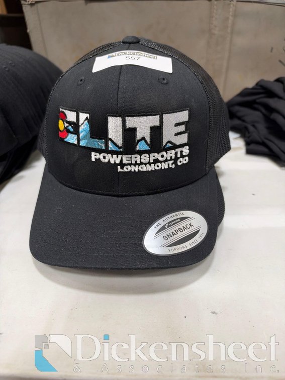(16) ELITE POWERSPORTS BALL CAPS
