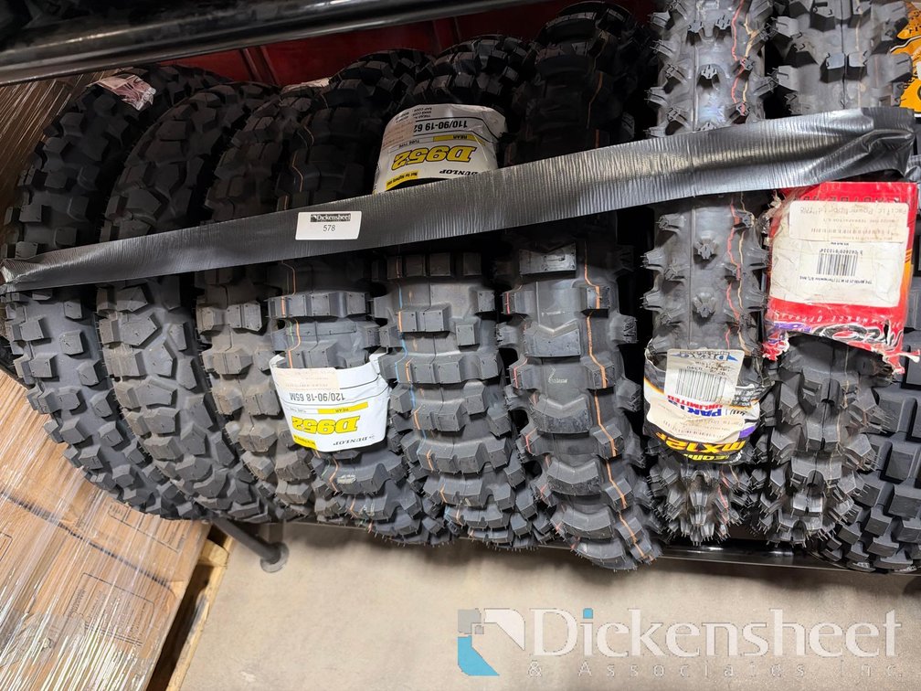 (8) DIRT BIKE TIRES