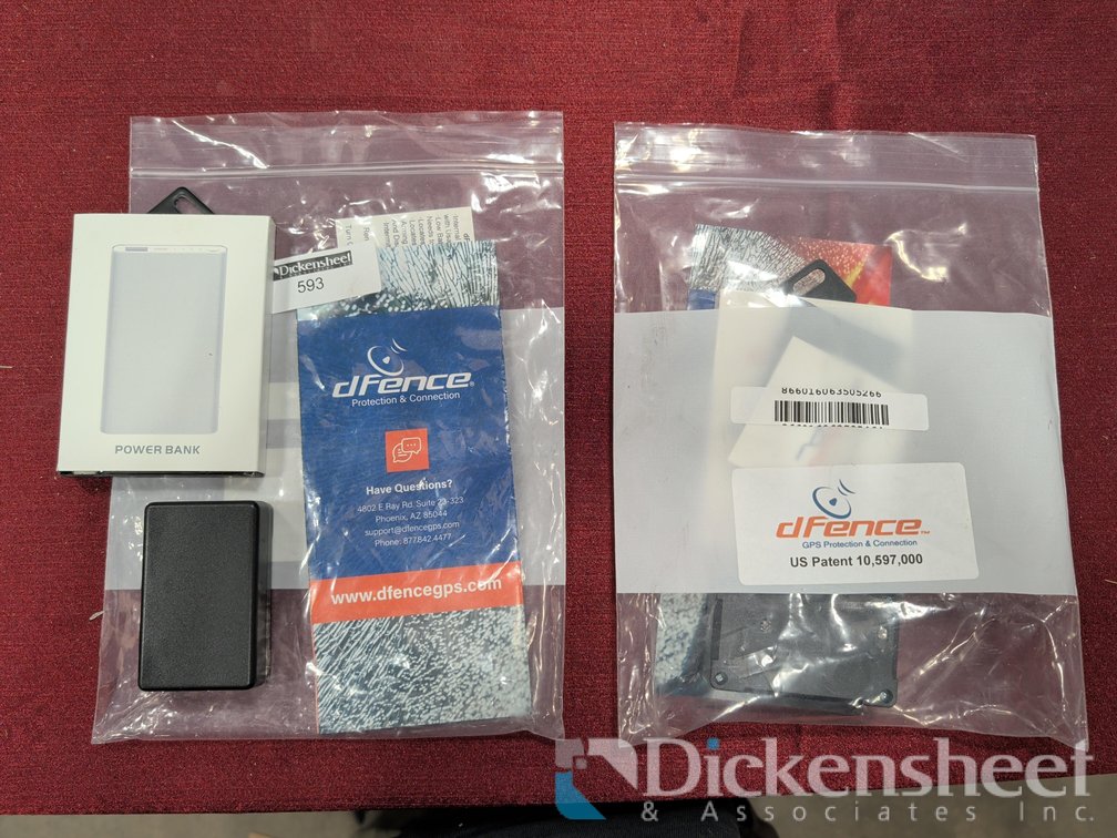 PAIR OF DFENCE GPS PROTECTION AND CONNECTION