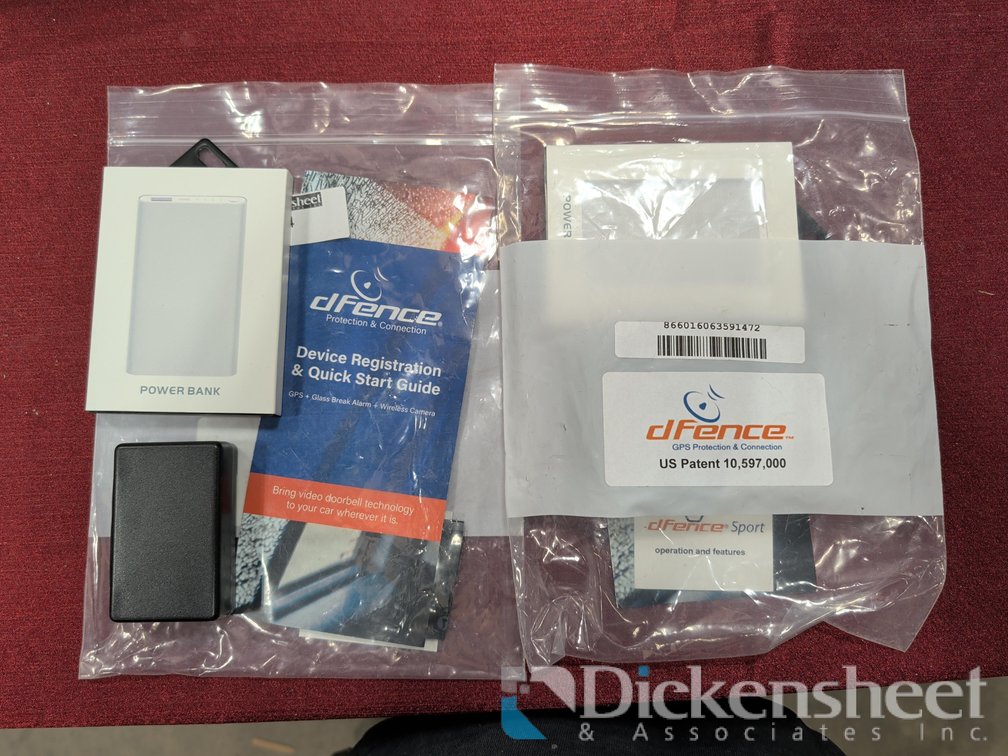 PAIR OF DFENCE GPRS PROTECTION AND CONNECTION