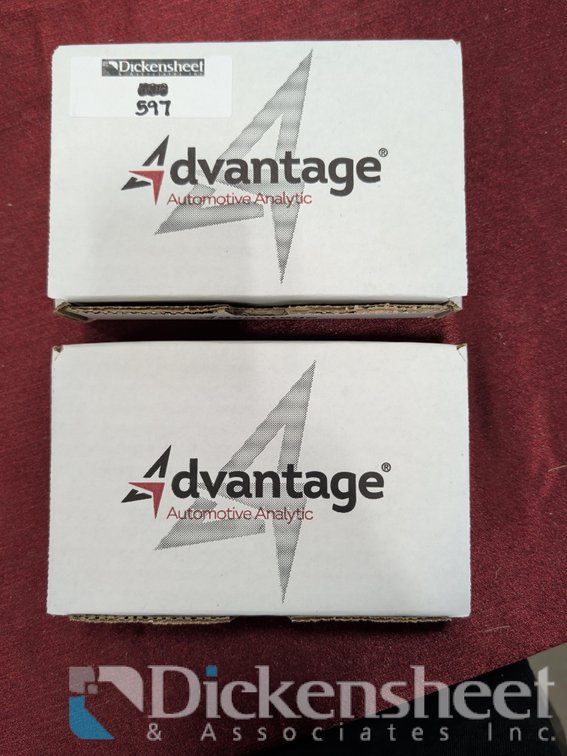 PAIR OF ADVANTAGE AUTOMOTIVE ANALYTIC GPS LOCATORS