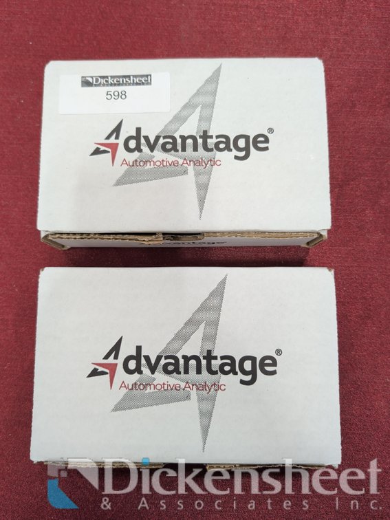 PAIR OF ADVANTAGE AUTOMOTIVE ANALYTIC GPS LOCATORS