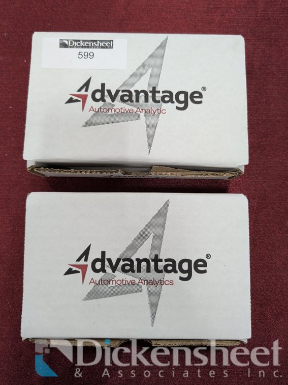 PAIR OF ADVANTAGE AUTOMOTIVE ANALYTIC GPS LOCATORS