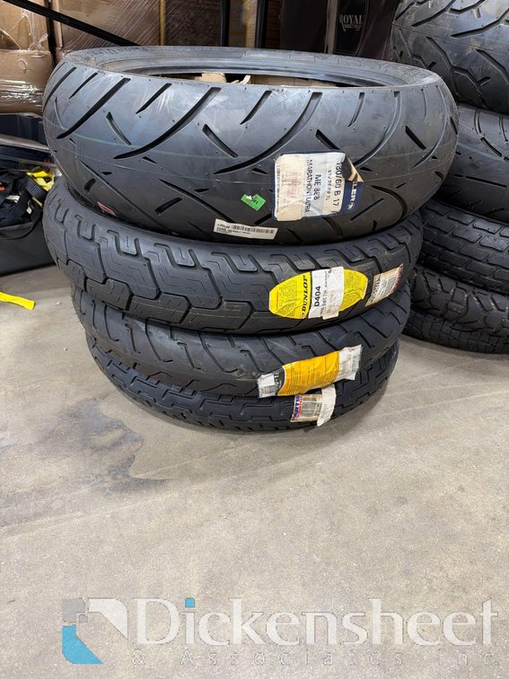 (4) ASSORTED STREET BIKE MOTORCYCLE TIRES