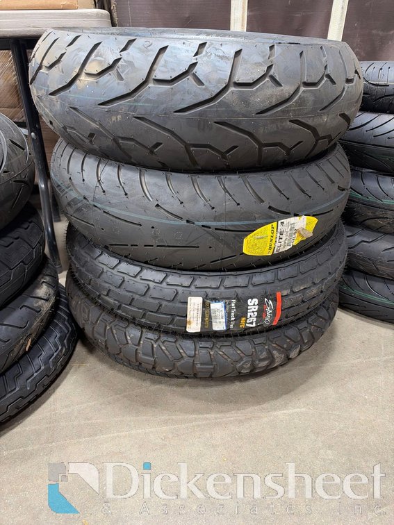 (5) ASSORTED STREET BIKE MOTORCYCLE TIRES