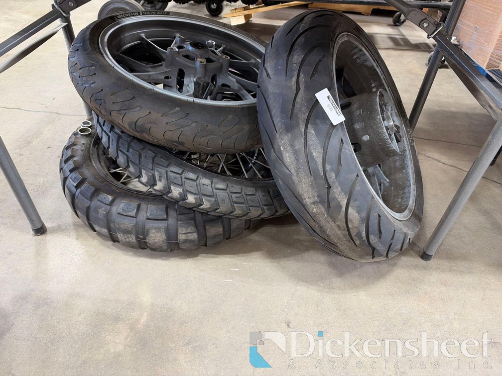 (4) USED TIRES & RIMS