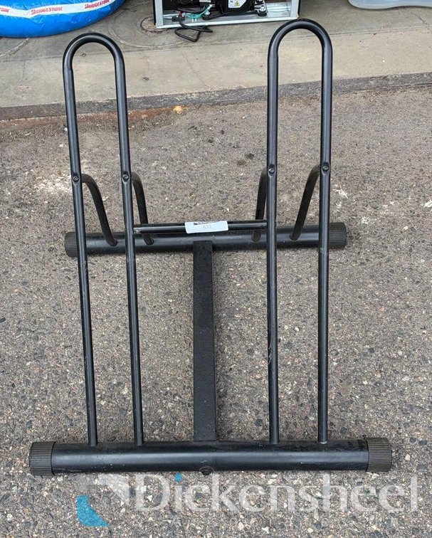 TWO SLOT BICYCLE STAND