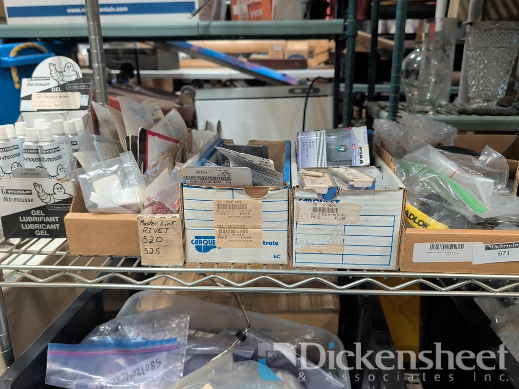 HEAD LIGHTS, TAIL LIGHTS, LUBRICANT, RIVETS AND ACCESSORIES