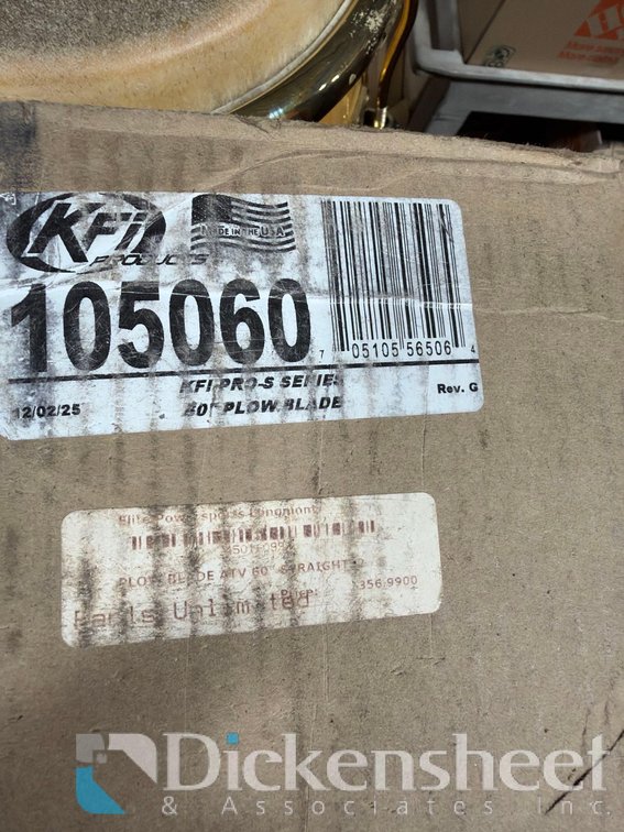 KFI 60 INCH SNOW PLOW