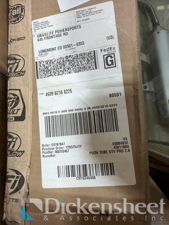 KFI PUSH TUBES