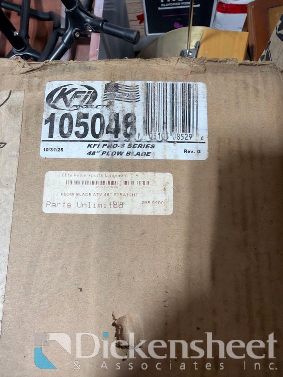 KFI 48 INCH SNOW PLOW