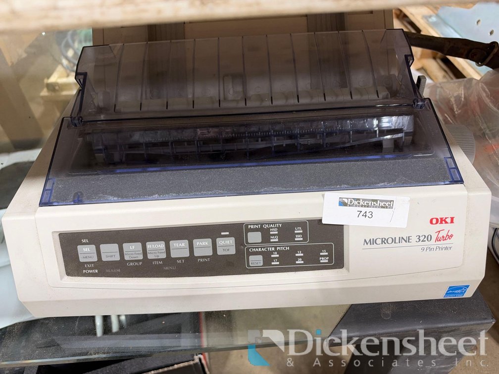 OKI MICROLINE 320 TURBO TRACTOR FEED PRINTER