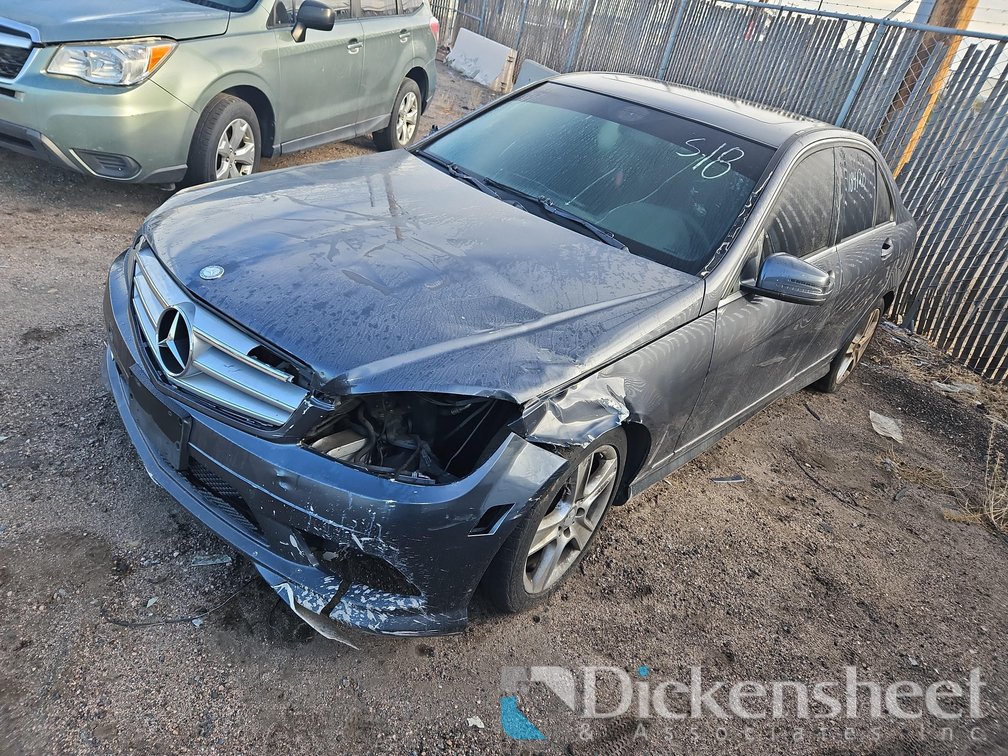 2011 MERZ C300 4D WDDGF8BB1BR165134