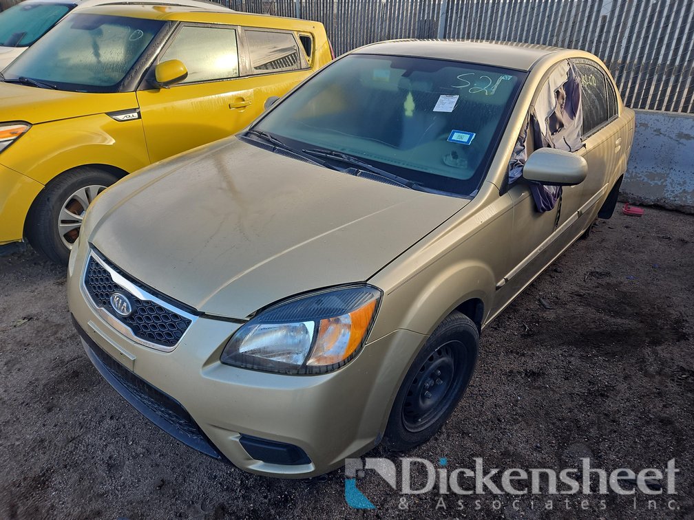 2011 KIA RIO 4D KNADH4A35B6708994