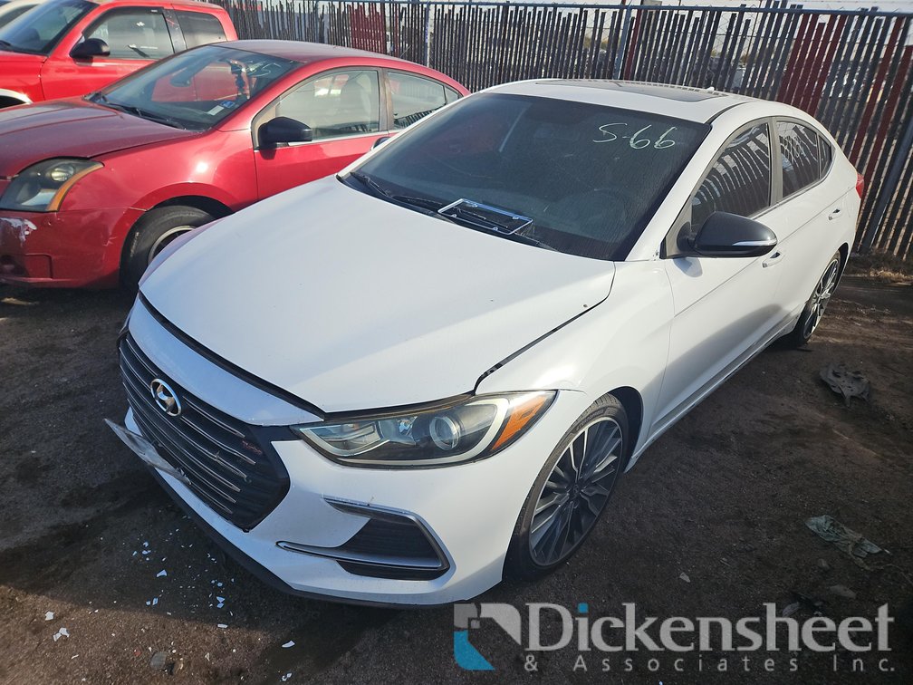2018 HYUN ELANTRA 4D KMHD04LB6JU564554