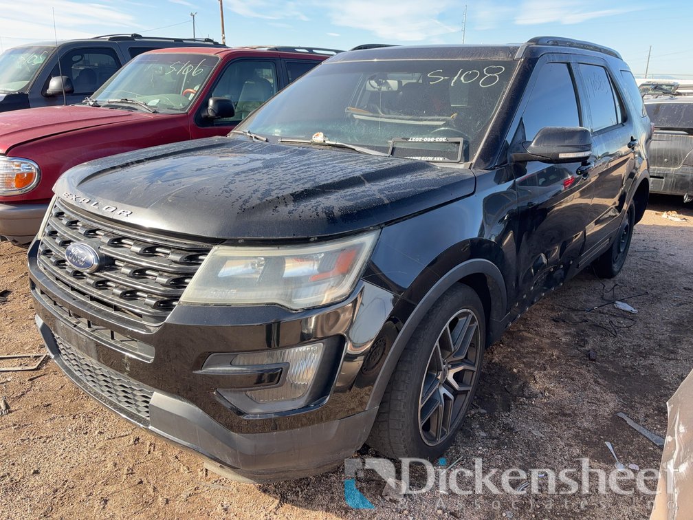 2016 FORD EXPLORER UP 1FM5K8GT8GGA13770