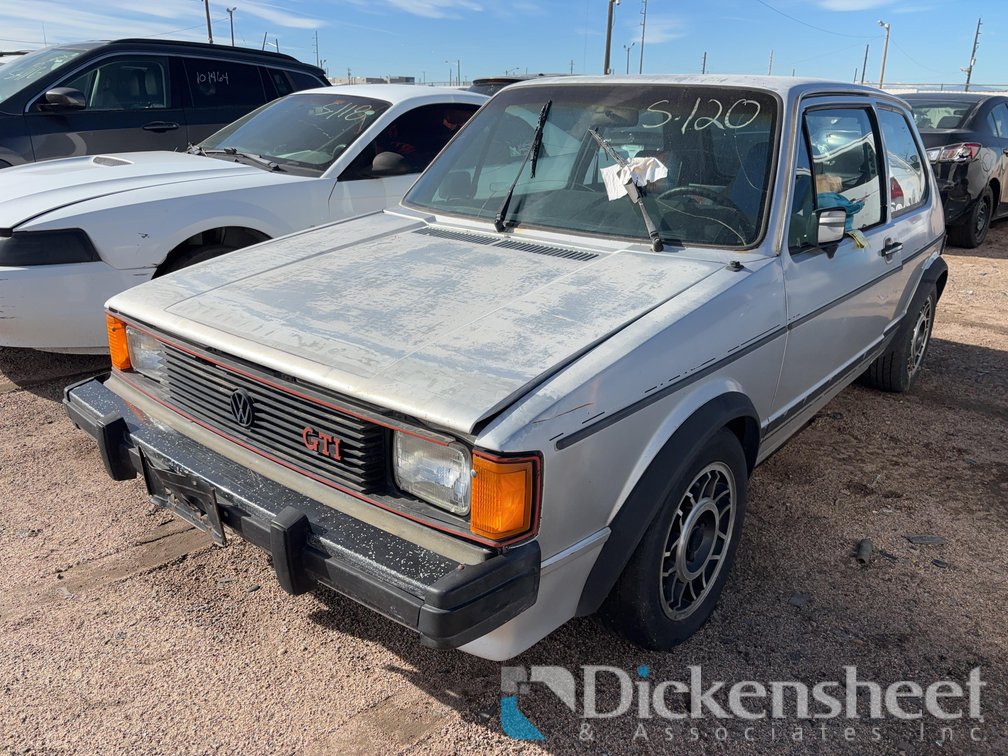 1984 VOLK RABBIT HB 1VWDC0176EV034021