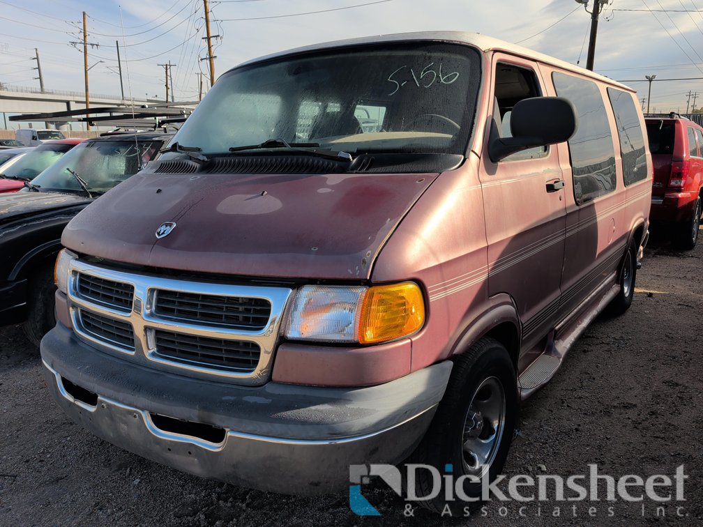 2000 DODG RAM VAN VN 2B6HB11Z9YK163602