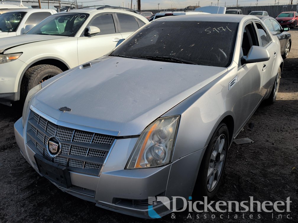2008 CADI CTS 4D 1G6DR57V380155503