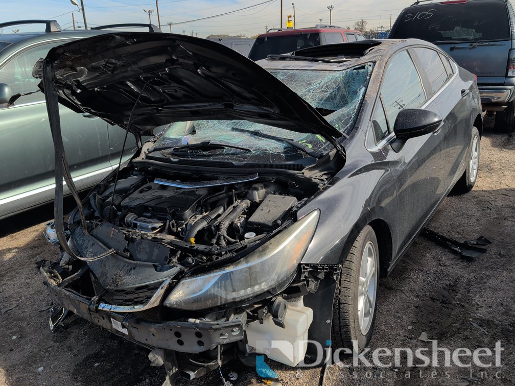 JUNK 2017 CHEV CRUZE 4D 1G1BE5SM3H7124492