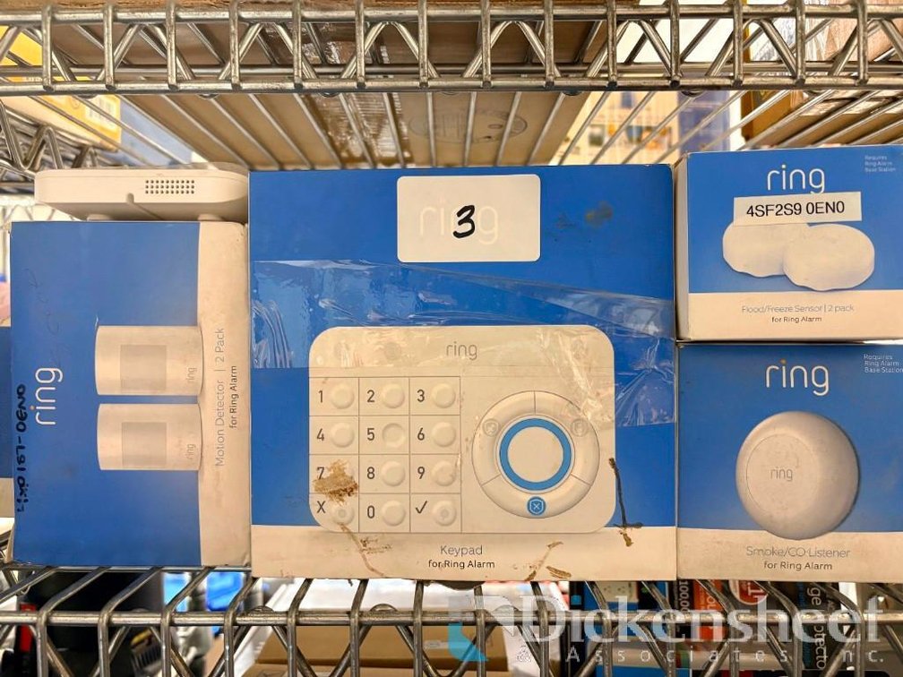 Lot of RING Alarm Accessories