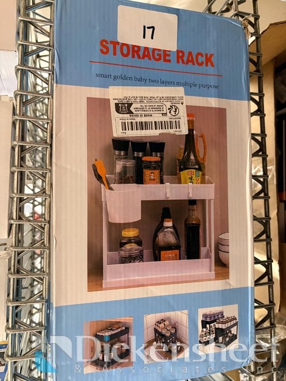 Lot of (3) Storage Racks