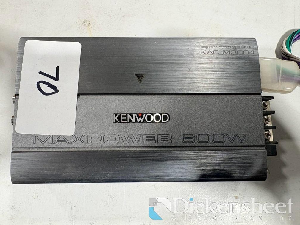 Kenwood Maxpower 800W Power Amplifier